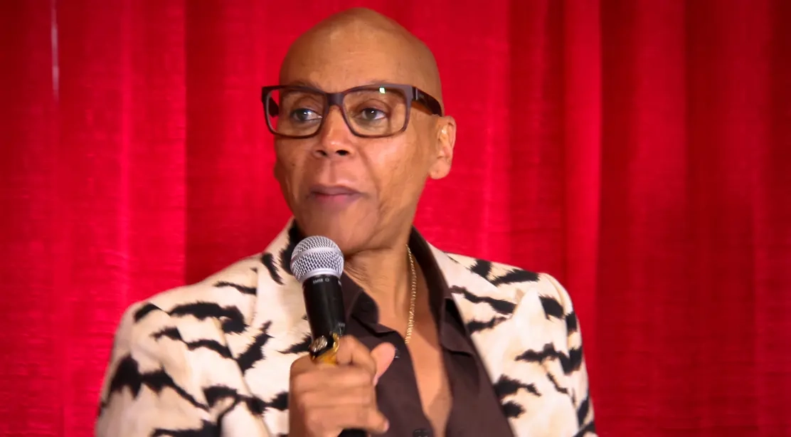 RuPaul at RuPaul's DragCon in 2019